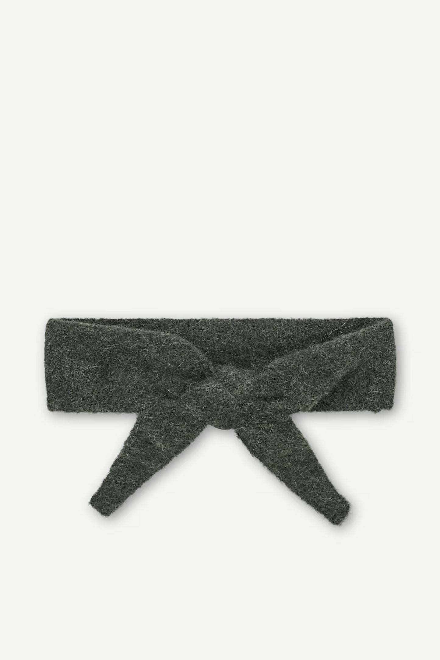 Samsøe Samsøe Sanor diamond scarf - dark evergreen melange