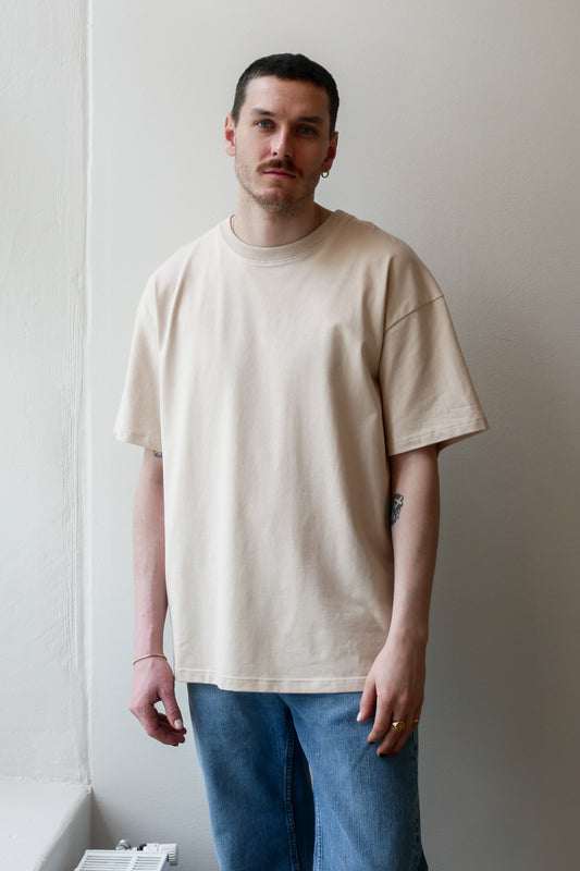 OUNCE garments Willy oversize t-shirt - sand