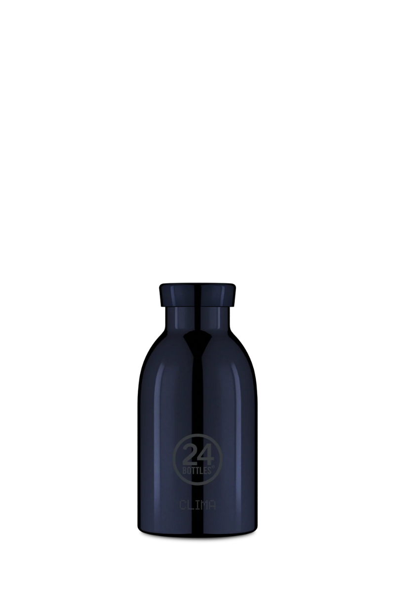 24Bottles Clima Bottle 330ml - black radiance