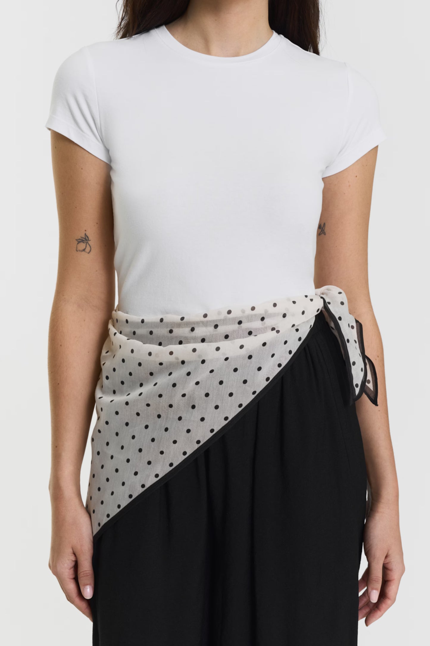 Twist & Tango Farina Silk-blend Scarf - dot print
