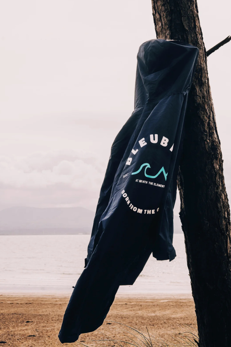 Bleubird Unisex Nordic Robe - navy
