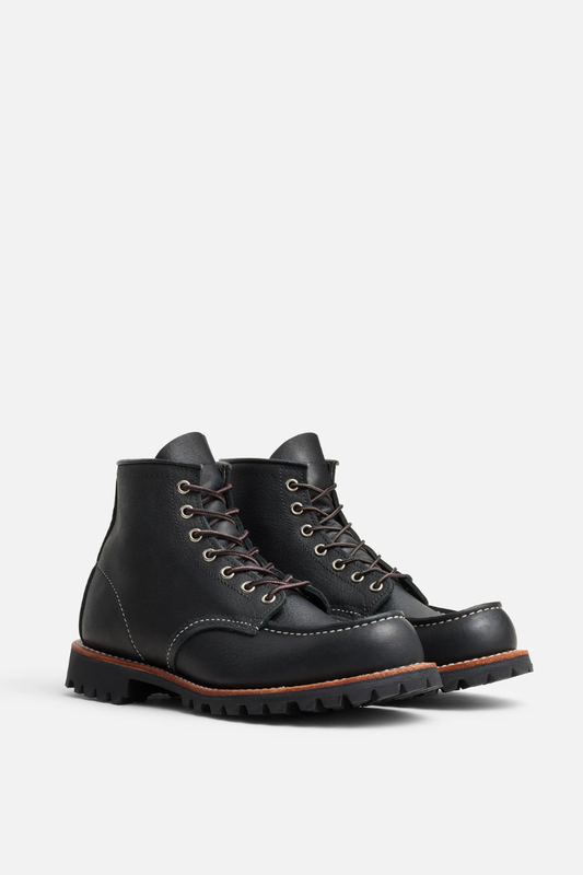Red Wing Shoes 2949 Roughneck Moc Toe - Black Oil Slick
