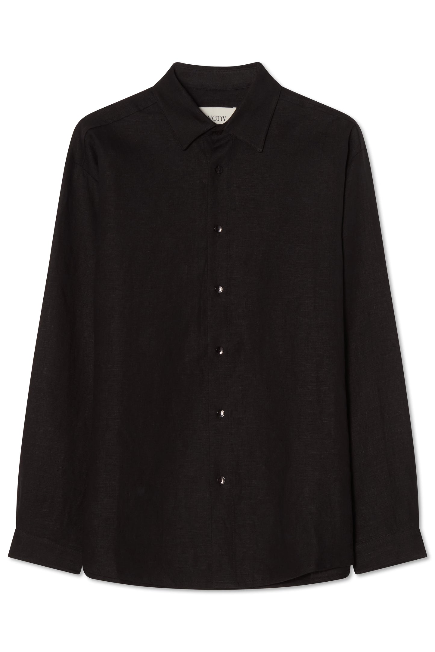 AVENY Hooper linen shirt women - black