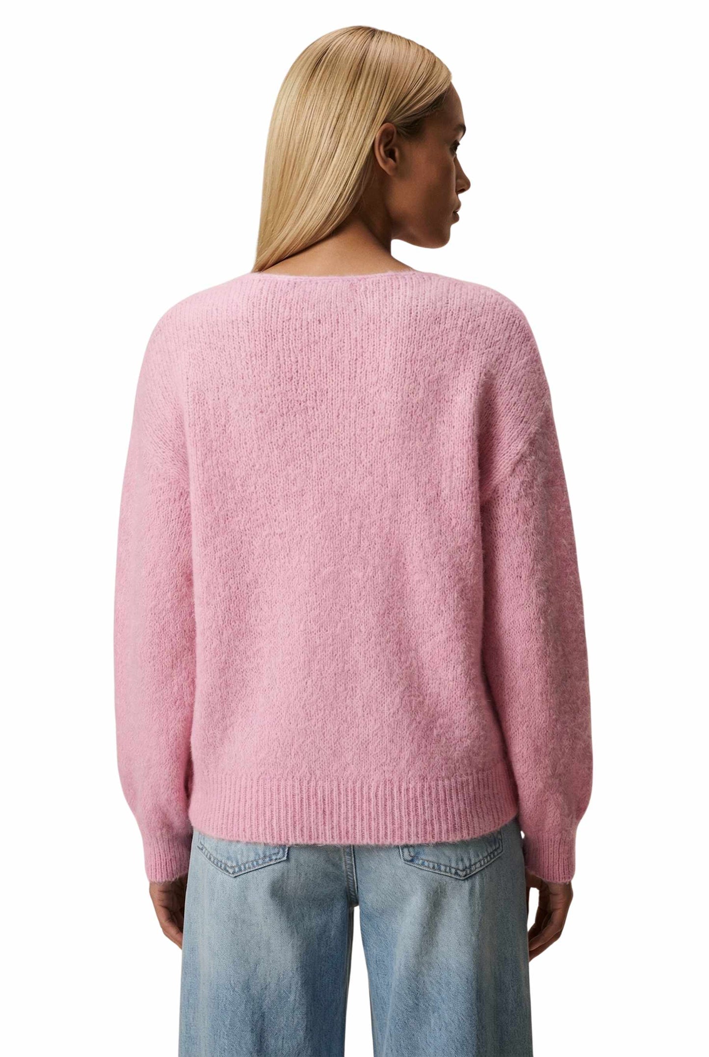 Americandreams Milana LS Alpaca Pullover - soft berry