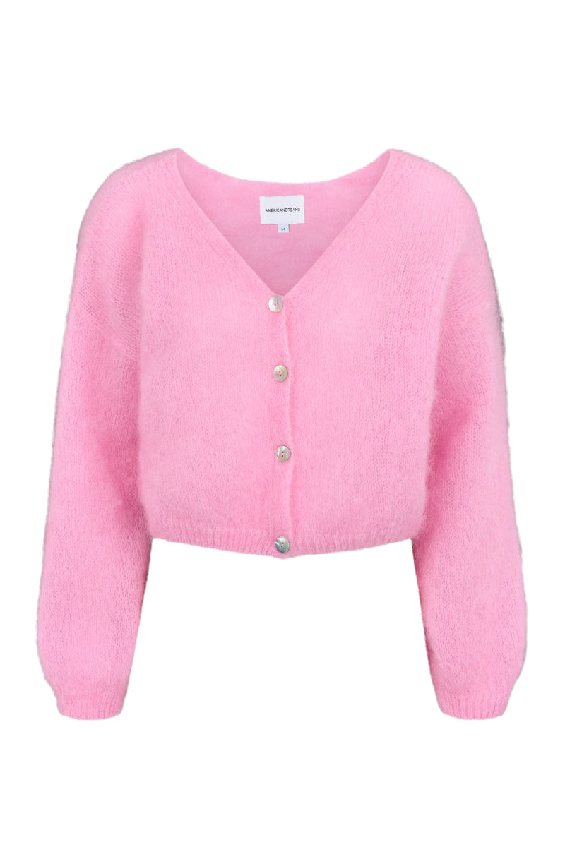 Americandreams Cornelia Cropped - soft berry