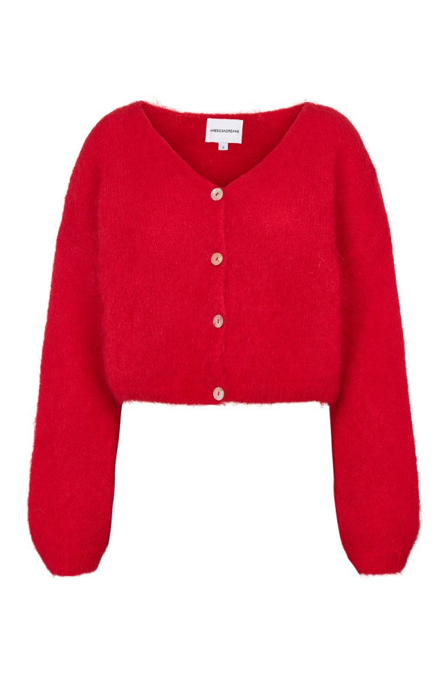 Americandreams Cornelia Cropped - lipstick red