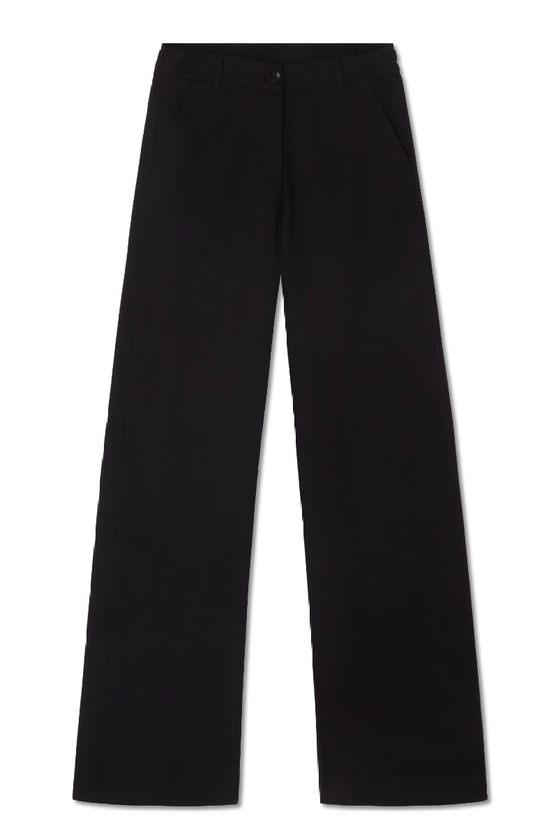 AVENY Beverly linen pant - black