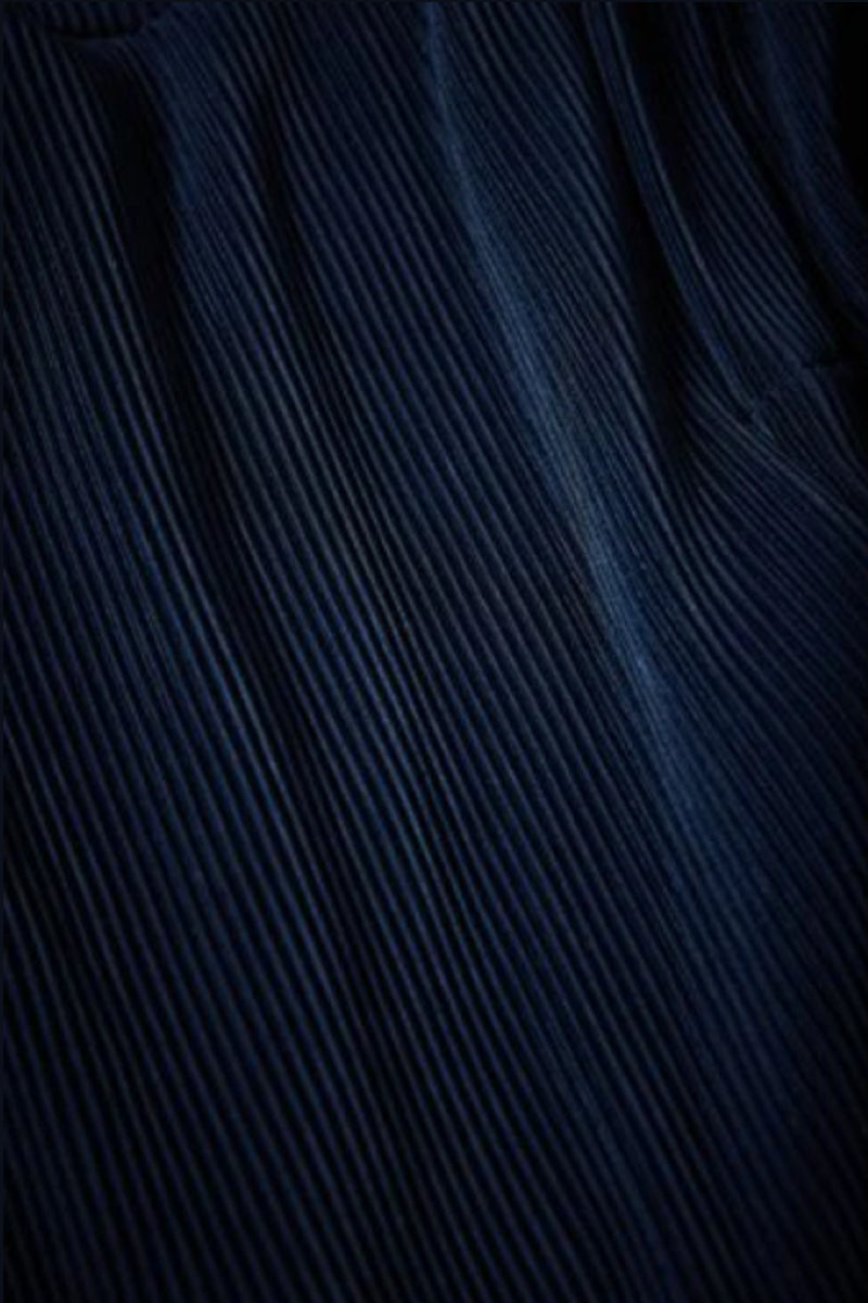 AVENY Cabana kaftan plisse - blue iris