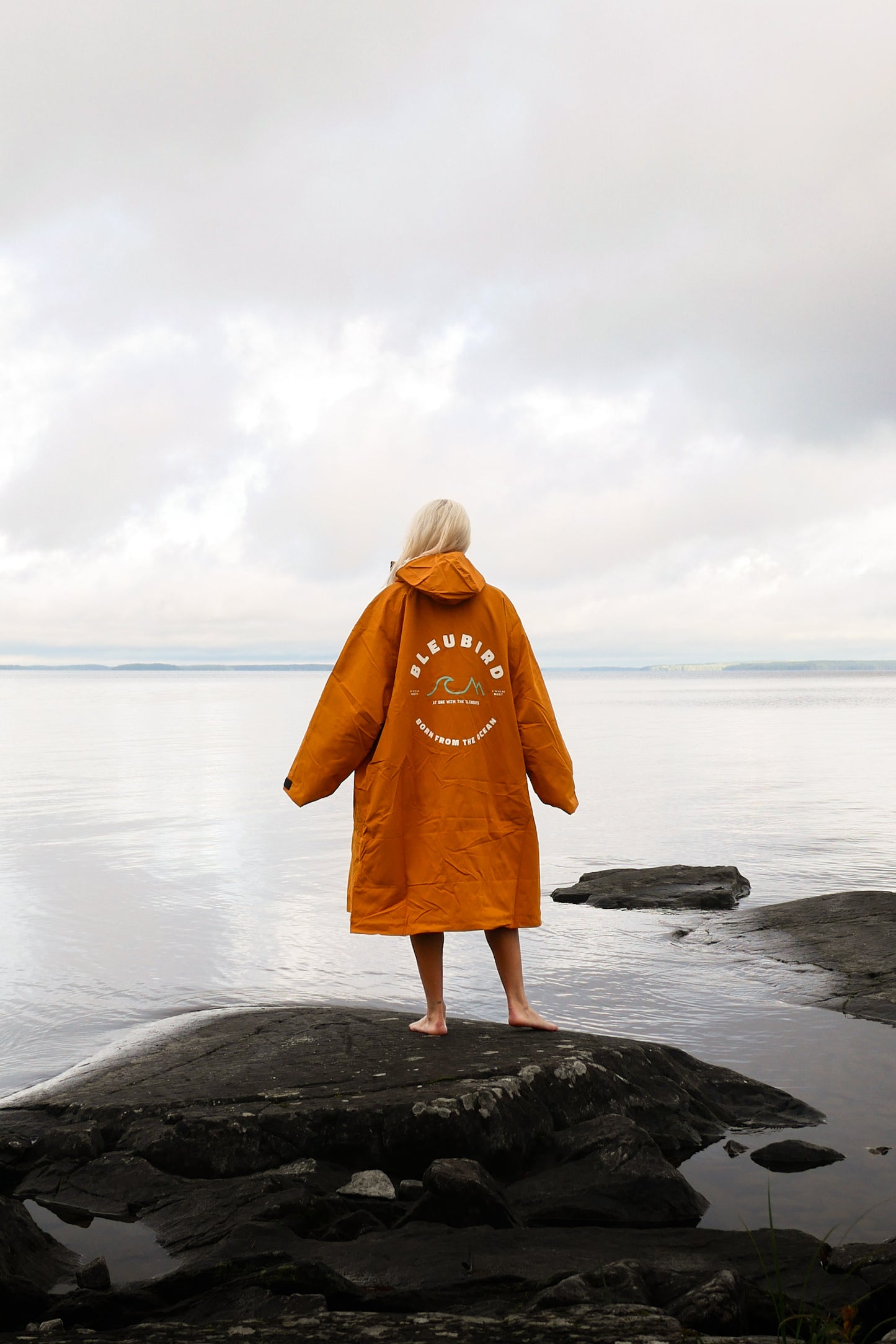 Bleubird Unisex Nordic Robe - Mustard