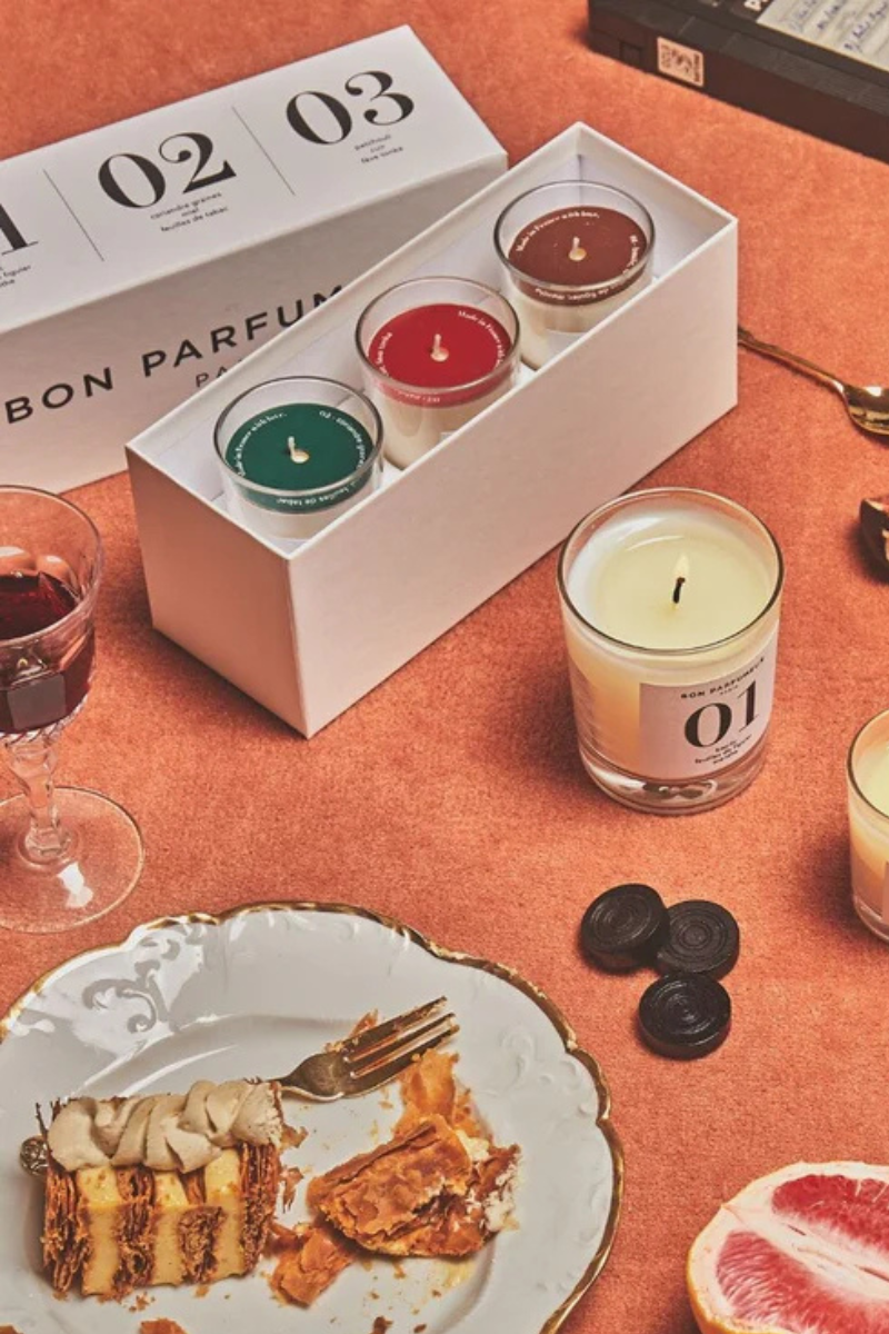 Bon Parfumeur 3 candles discovery box