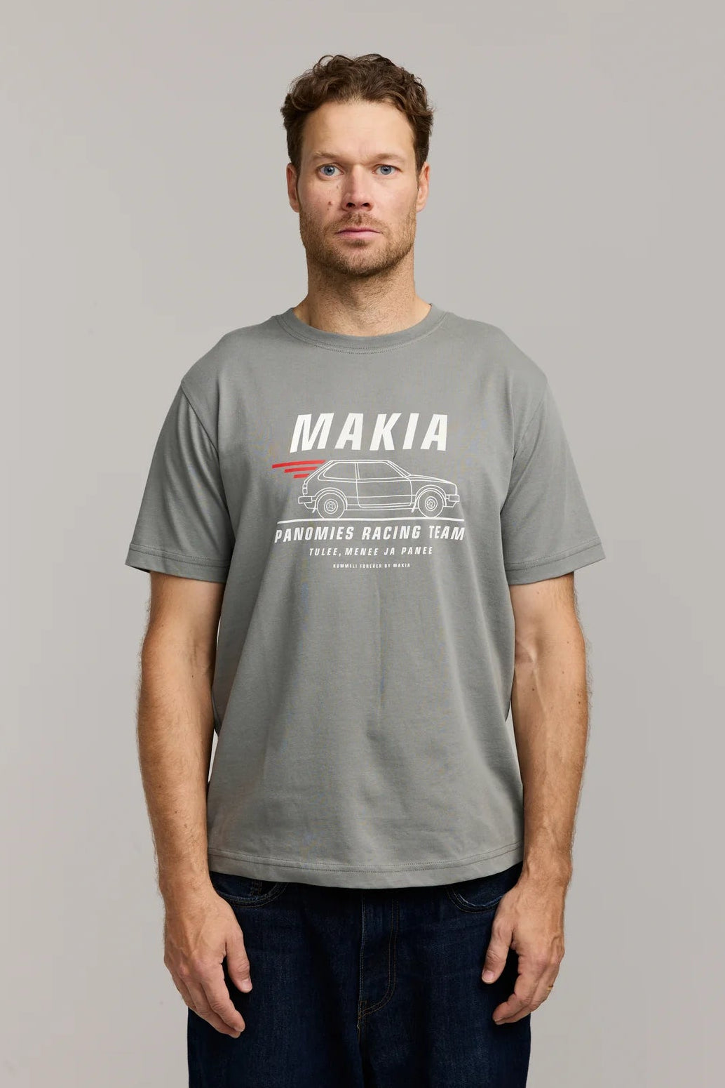 Makia x Kummeli Racing t-shirt - thyme