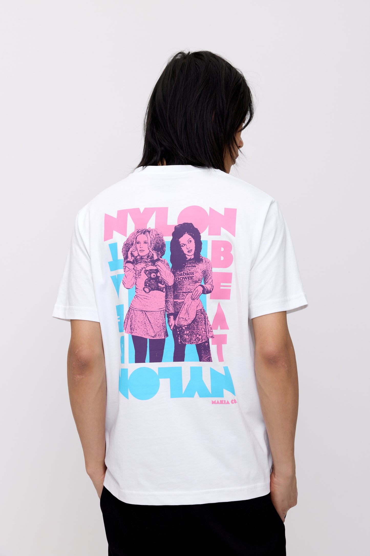 Makia x Nylon Beat Jonna&Erin t-shirt - white