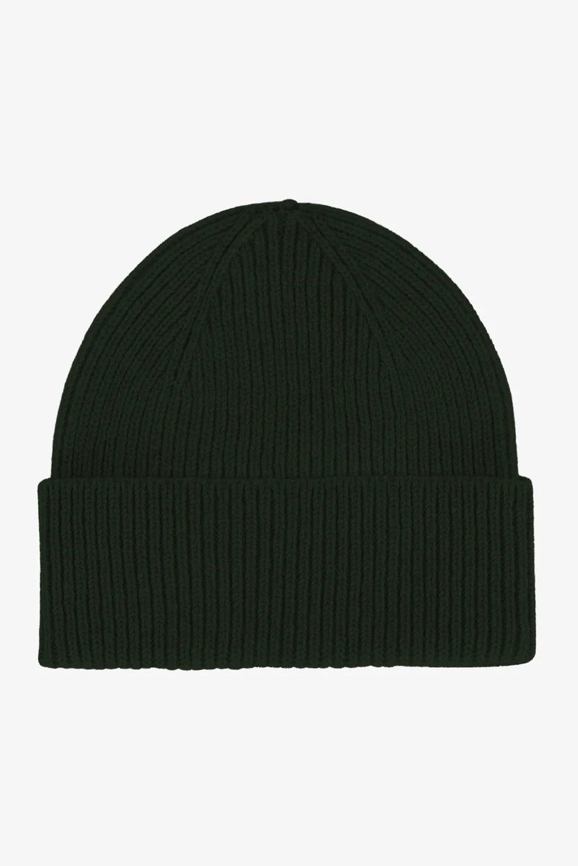 Colorful Standard Merino Wool Beanie - hunter green