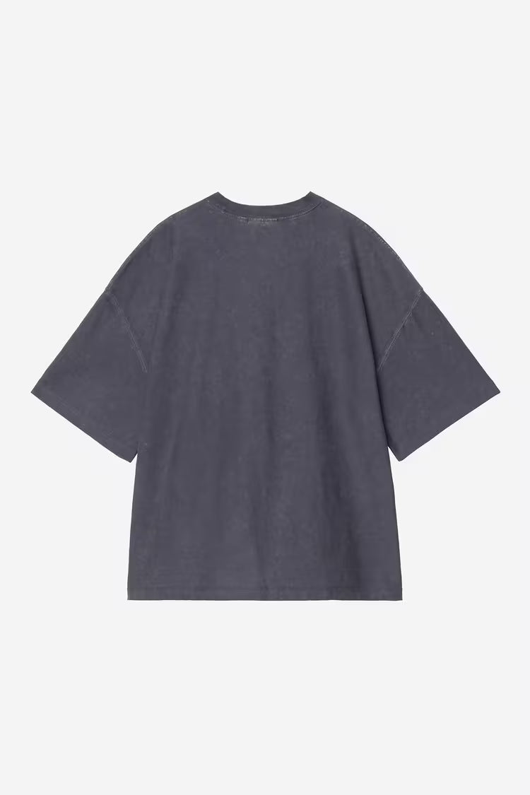 Carhartt WIP S/S Lambert T-shirt - dark navy, moon wash