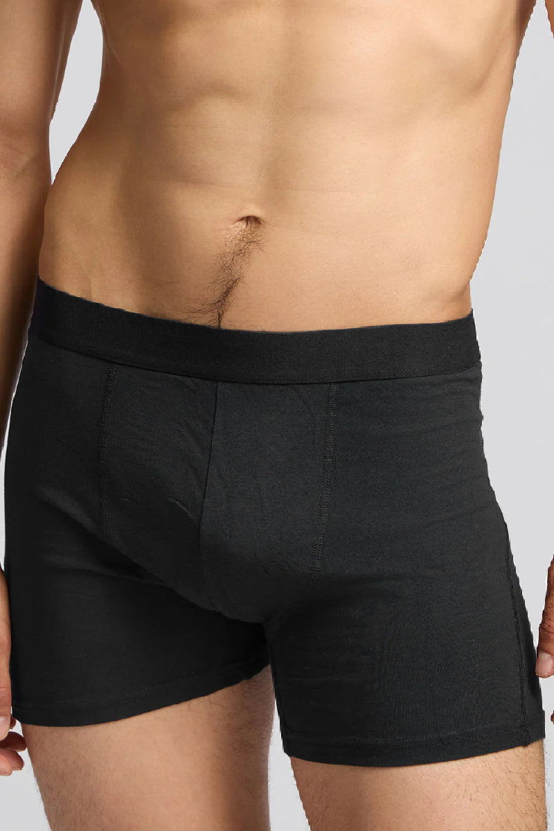 Colorful Standard 3-pack Organic Boxer briefs - deep black