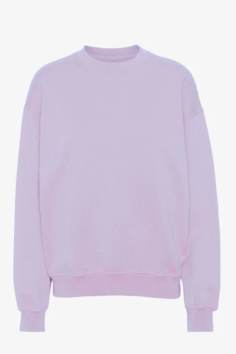 Colorful Standard Organic Oversized Crew - soft lavender