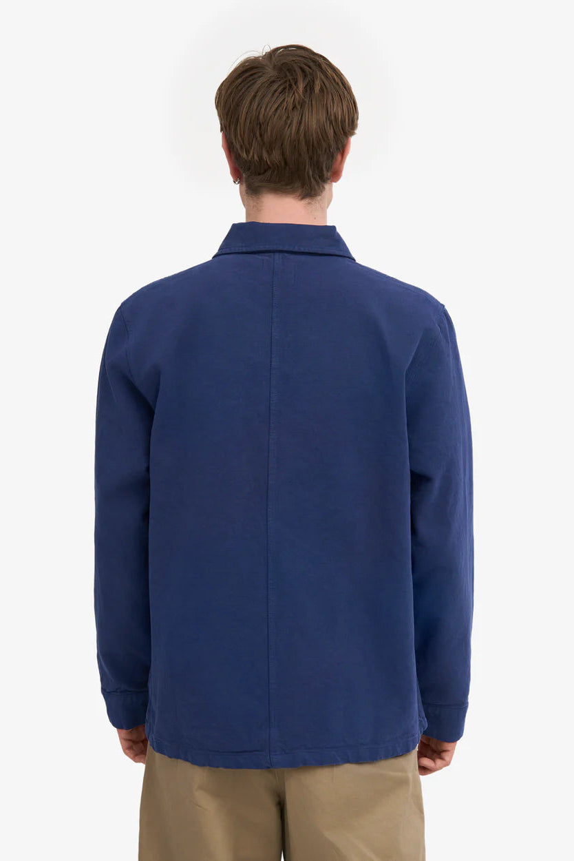 Colorful Standard Organic Workwear Jacket - marine blue