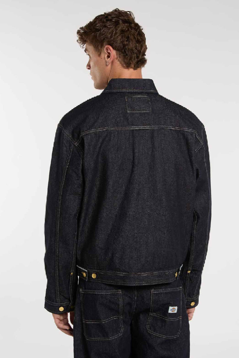 Dickies Selvedge Pleated Denim Jacket - raw