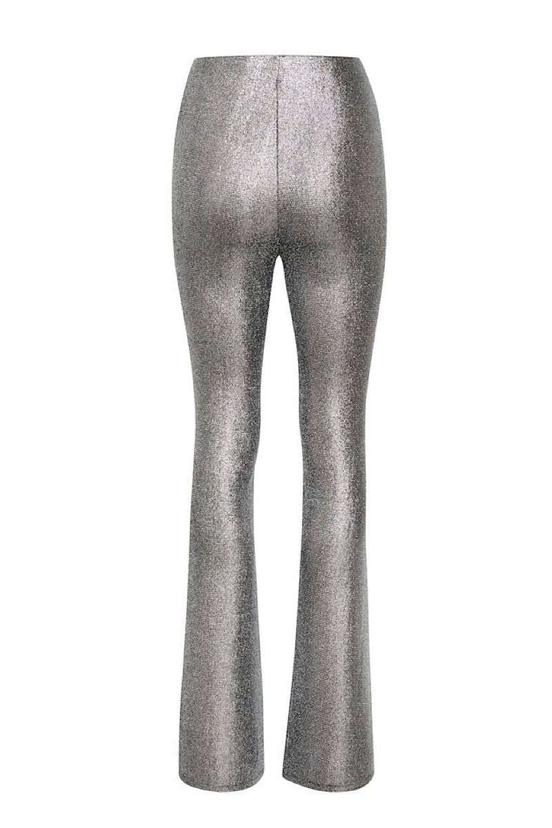 Gestuz EiraGZ flared legging - silver structure