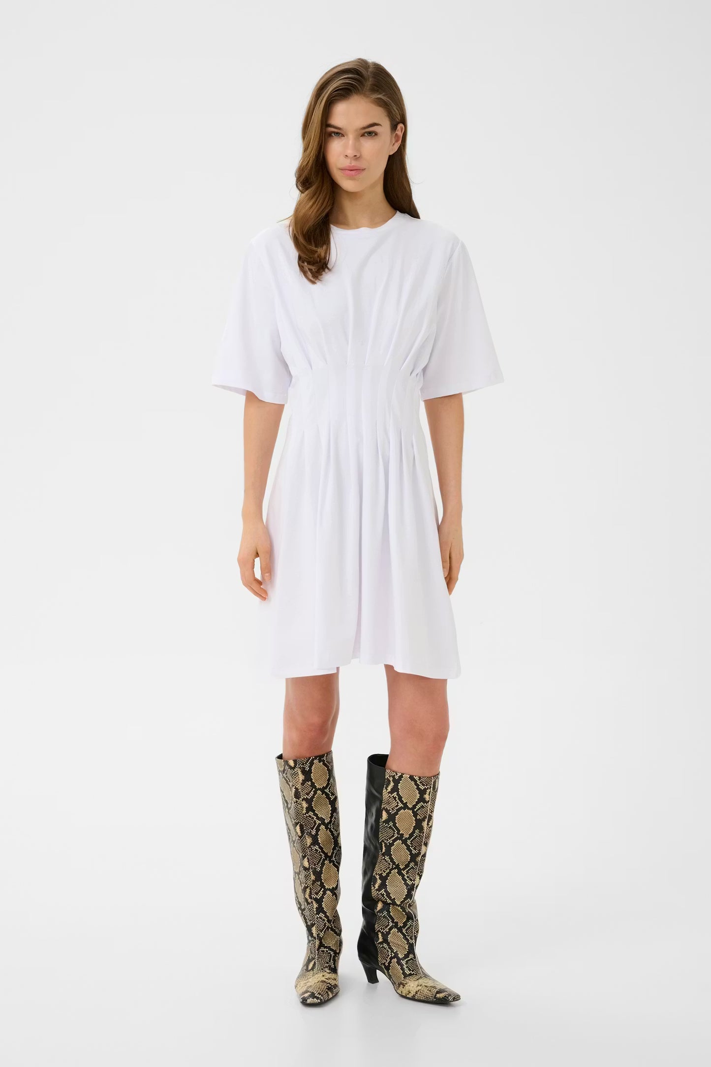 Gestuz GZinez Short Dress - bright white