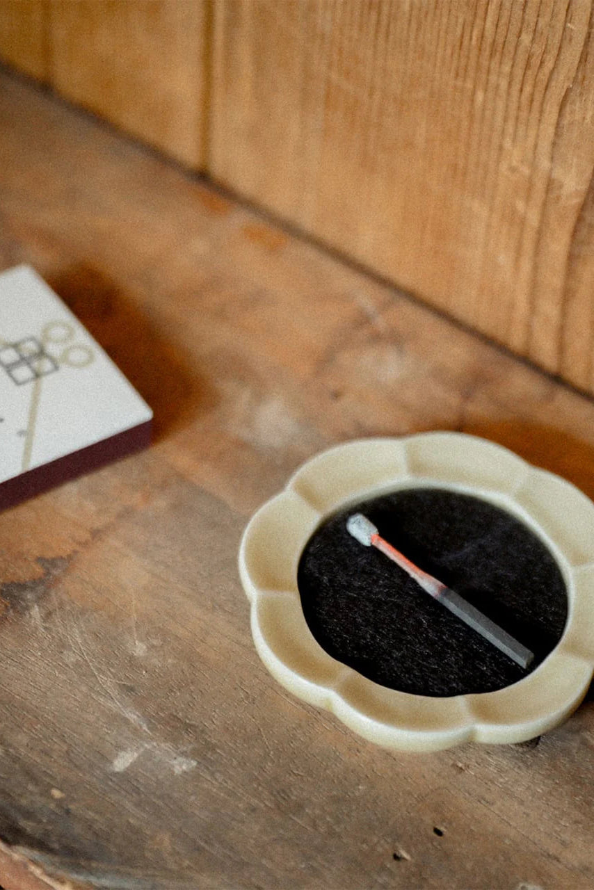 Hibi Seto Yaki Flower Kiseto - yellow