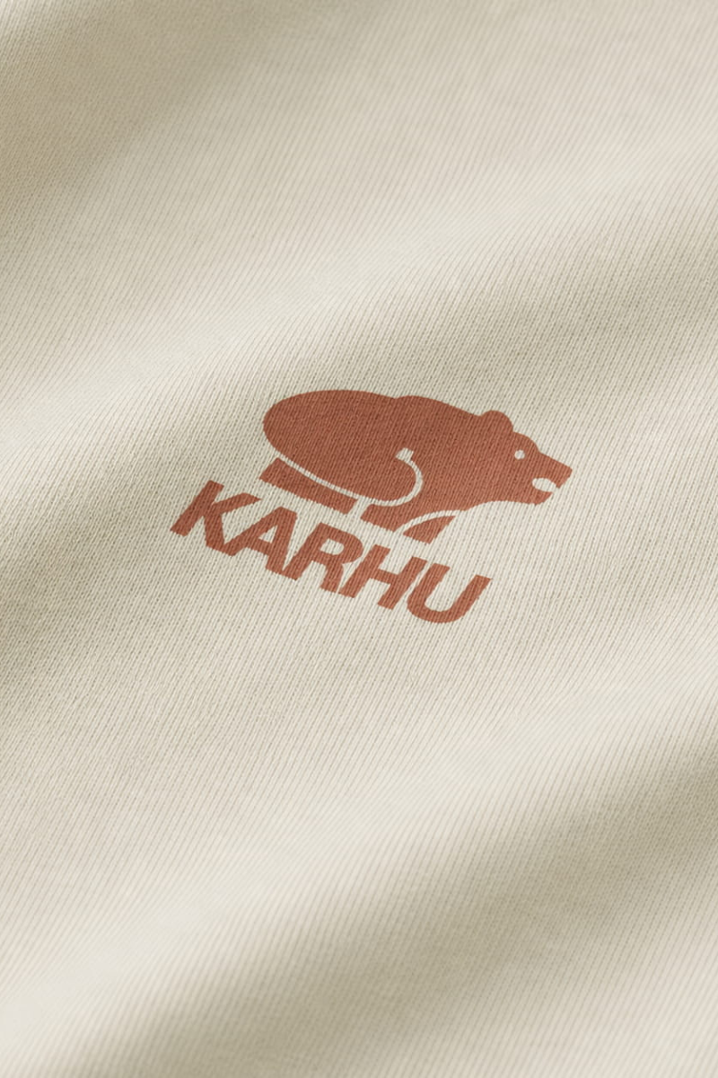 Karhu Classic Logo T-shirt - Turtledove / Light Mahogany