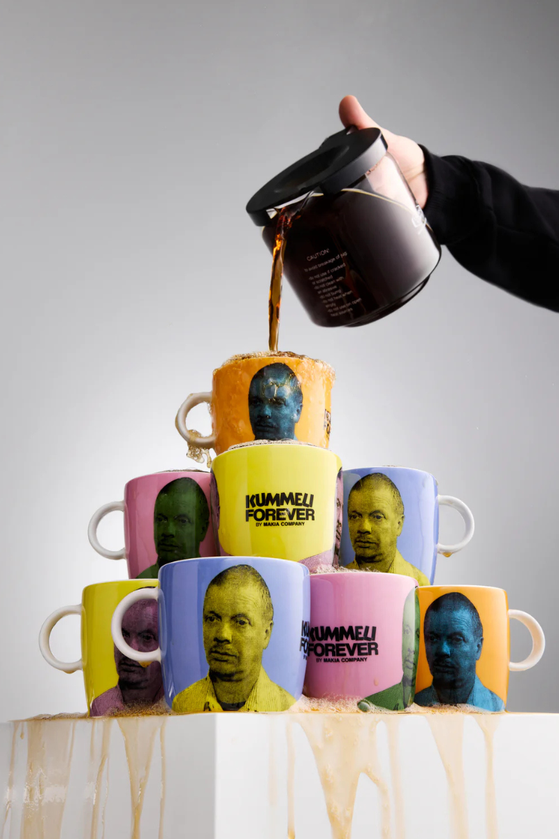 Makia x Kummeli Tonni muki - green / pink