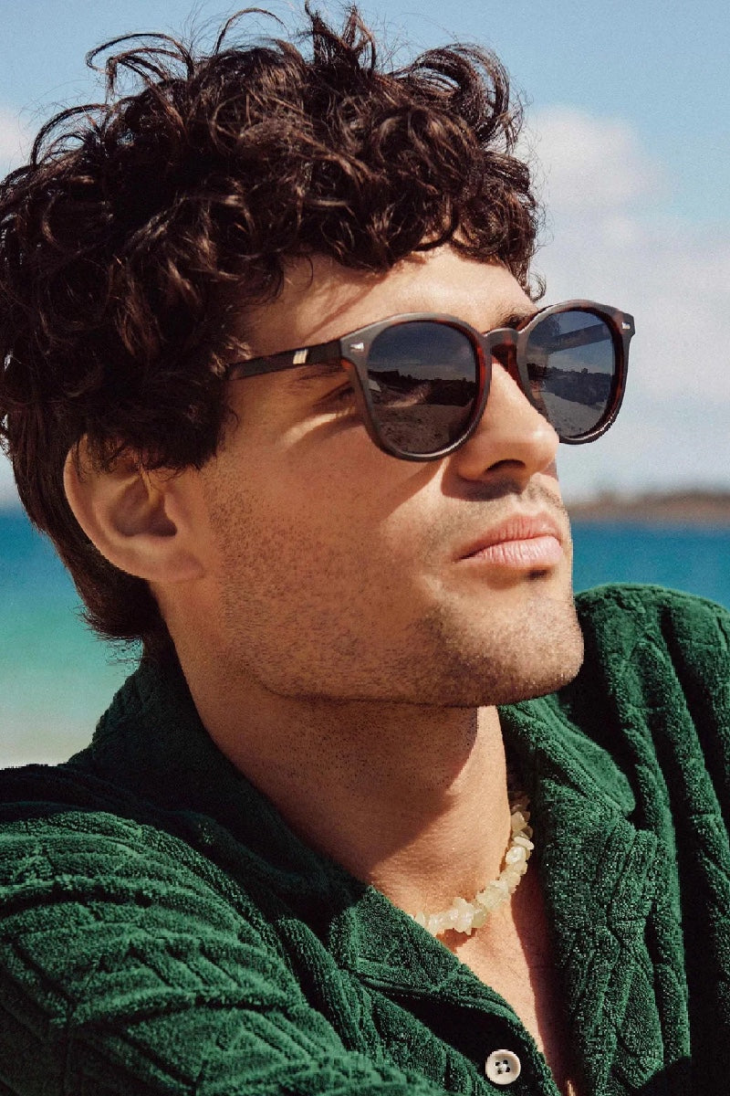 Le Specs Bandwagon sunglasses - matte tortoise