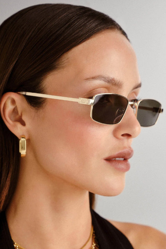 Le Specs Bizarro - Bright gold clear