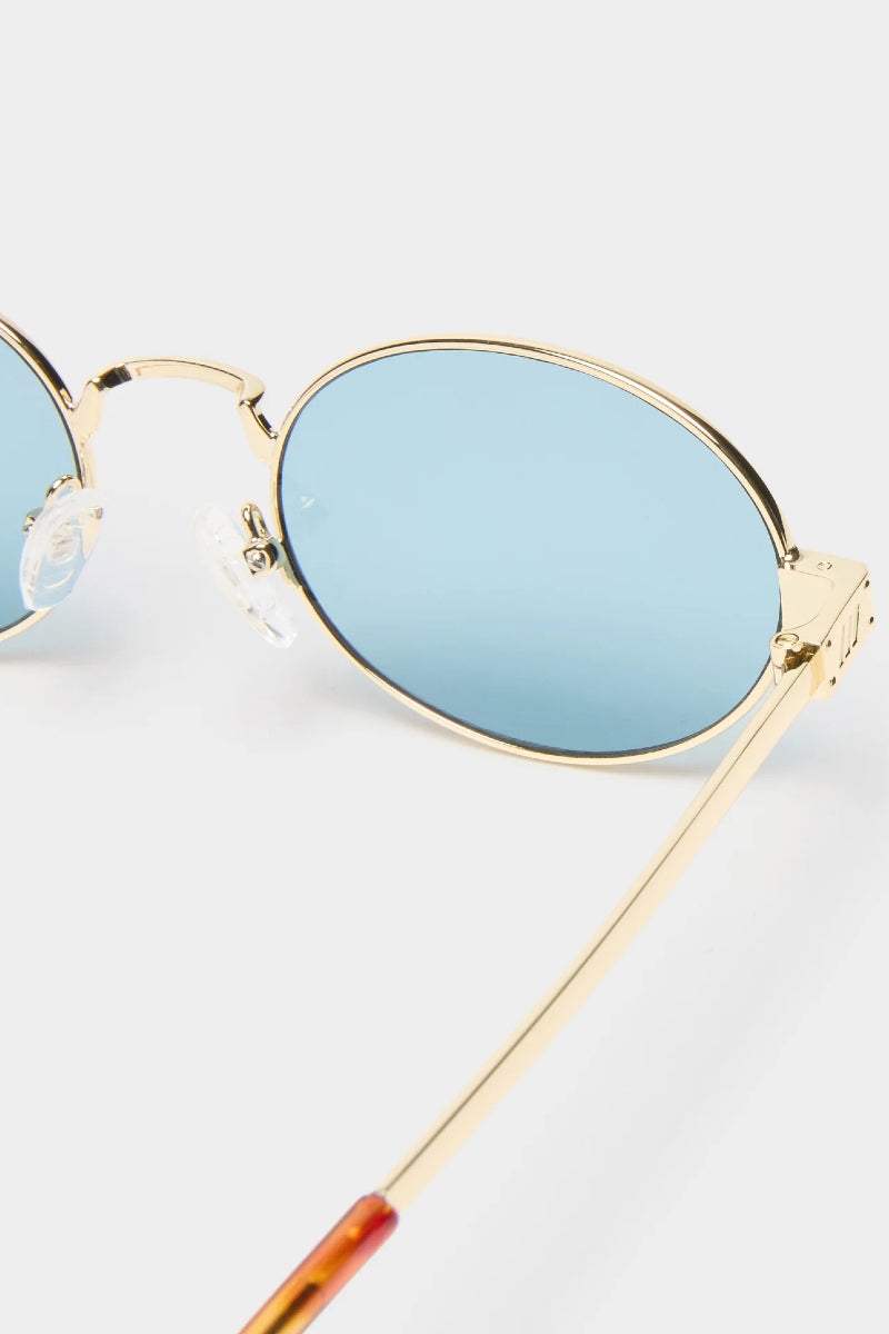 Le Specs Poseidon Deux aurinkolasit - gold/teal