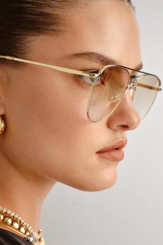 Le Specs The Duke aurinkolasit - gold