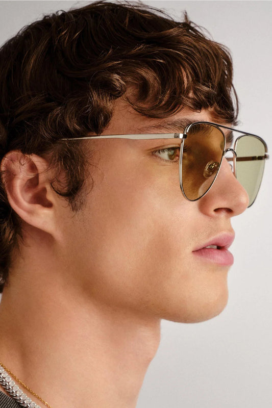 Le Specs The Duke aurinkolasit - silver