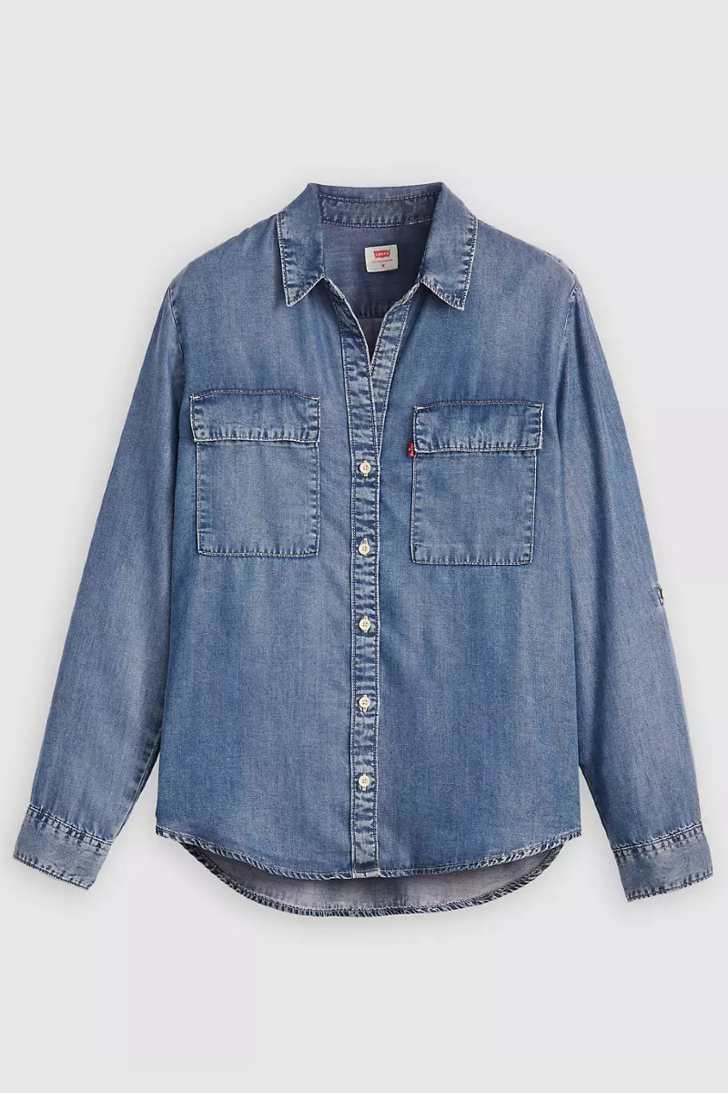 Levi's Doreen Utility Shirt - in patches 2