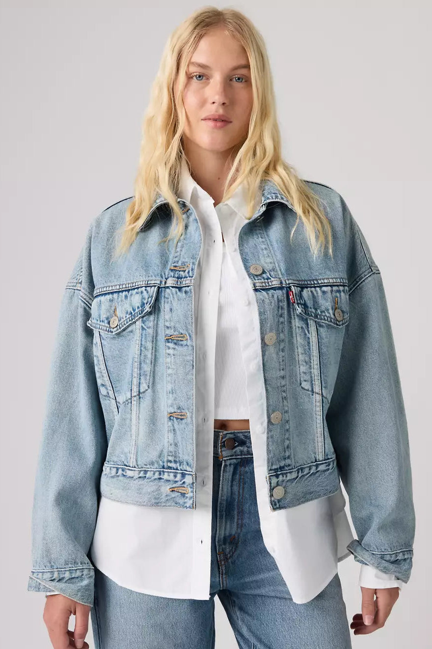 Levi's Loose Crop Trucker - sunny season
