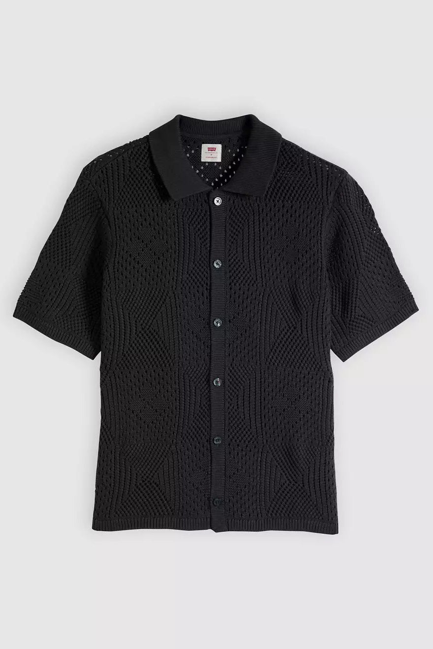 Levi's Sweater Camp Shirt - Dark Phantom