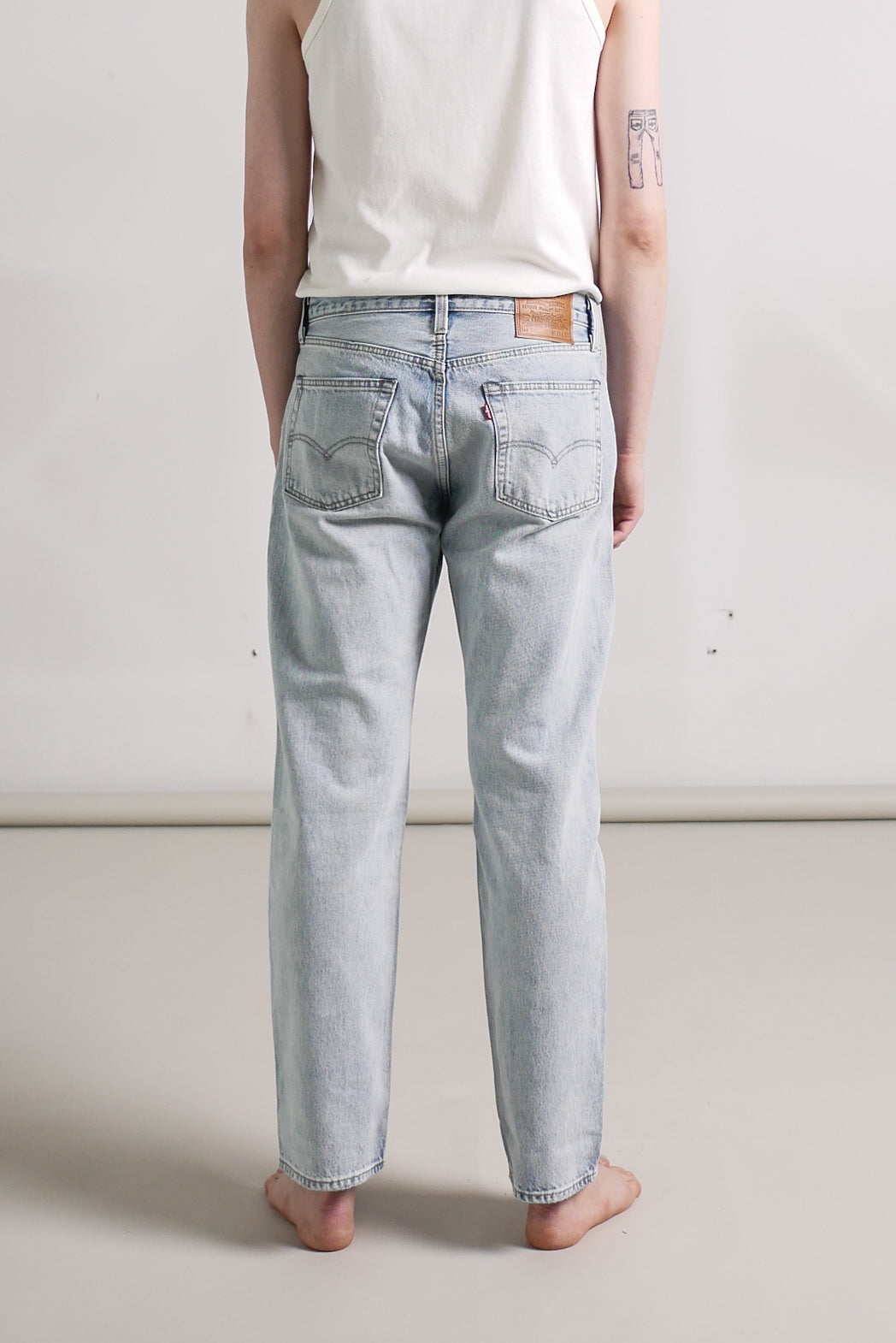 Levi's 555 Relaxed Straight - Baby Blue Essentials