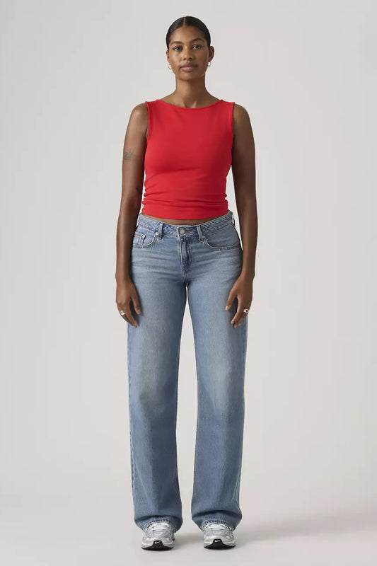 naisten matalavyötäröiset farkut