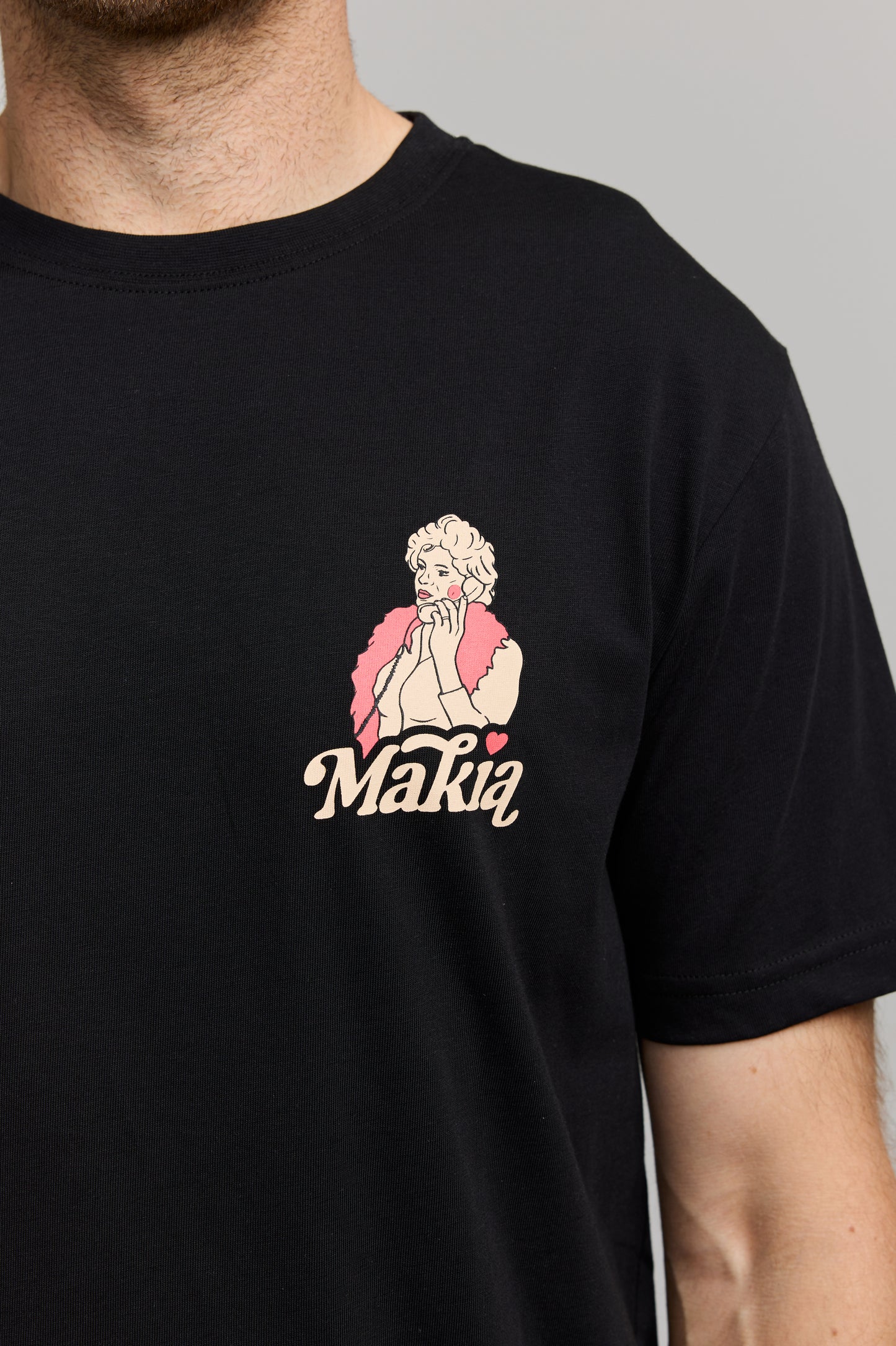 Makia x Kummeli Sex Phone t-shirt - black