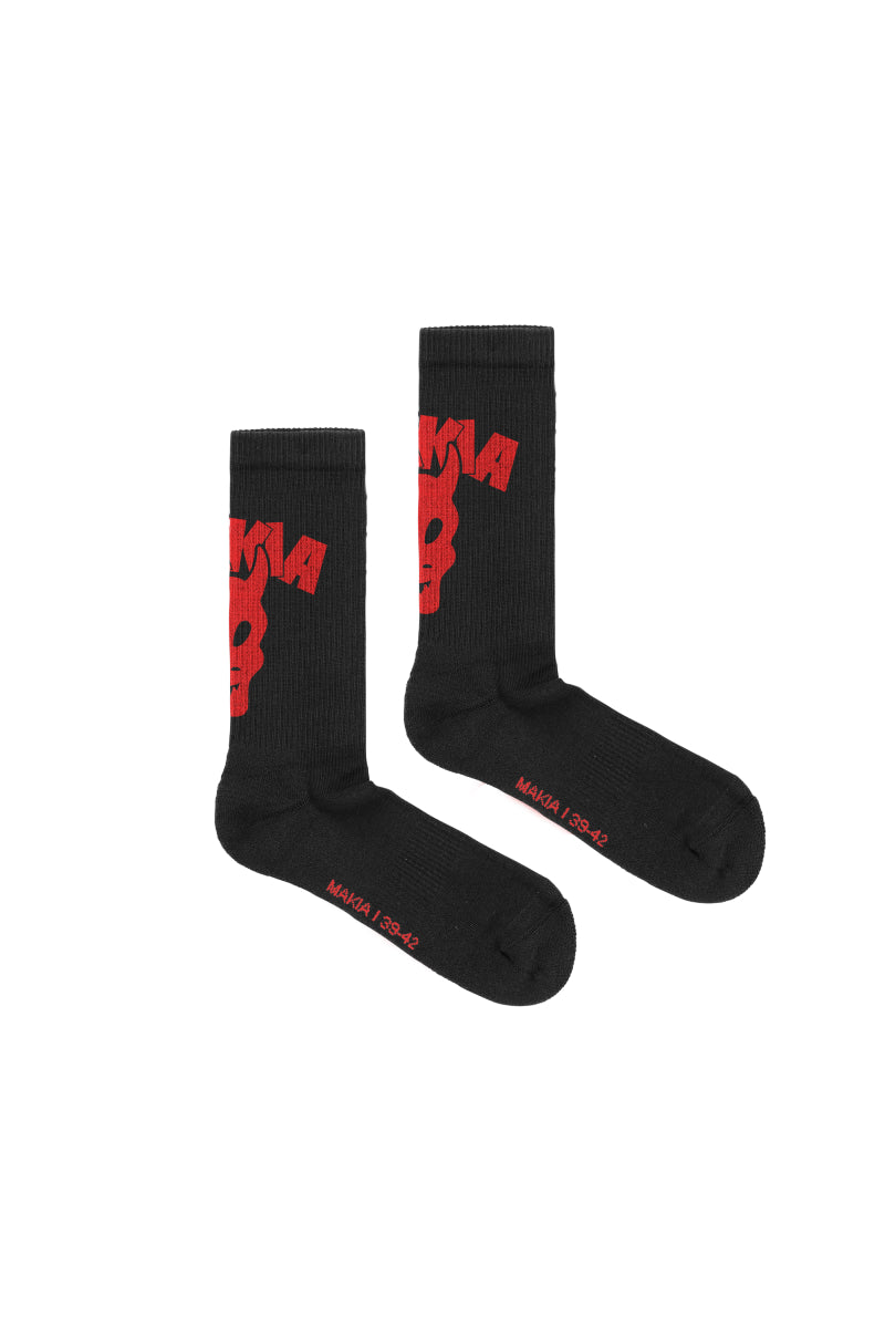Makia x Kummeli Doomsday socks