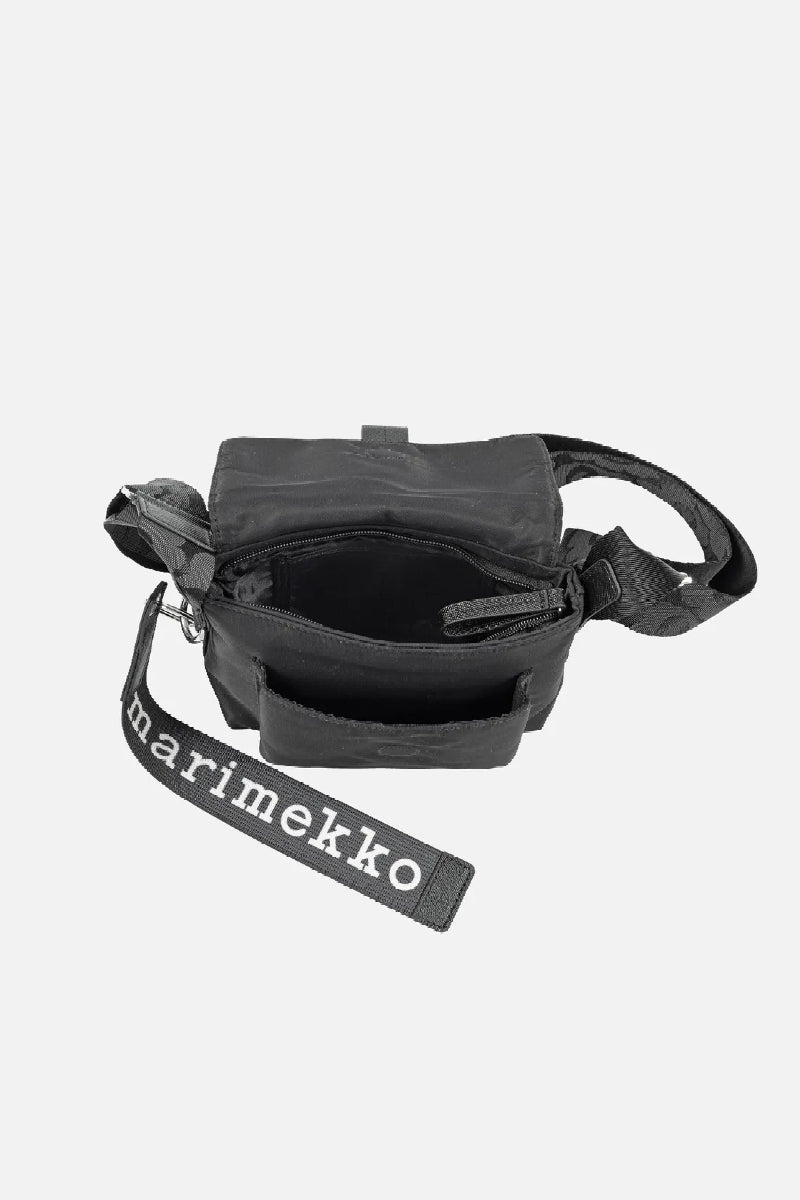 Marimekko Mini Messenger Solid - black