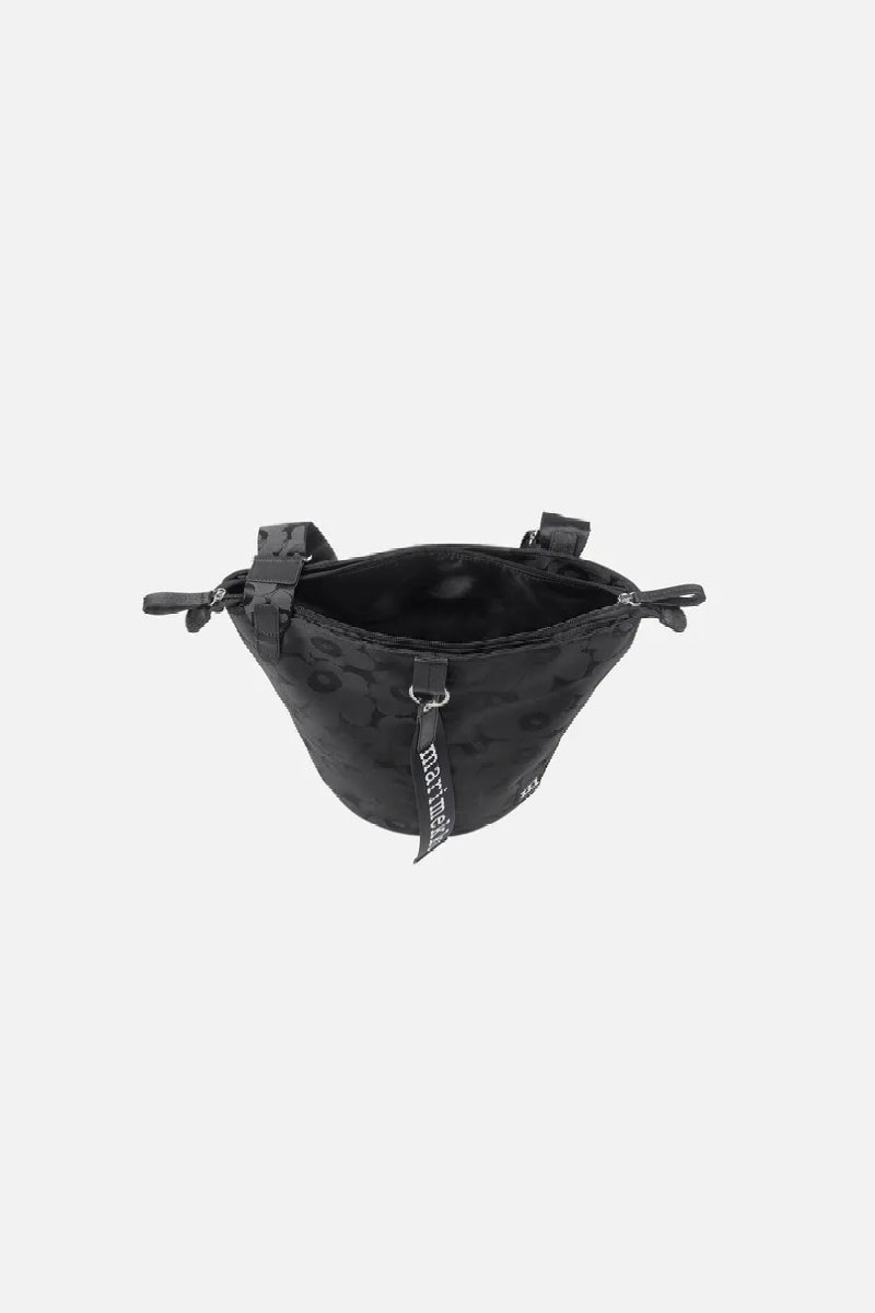 Marimekko All Day Bucket Unikko laukku - musta