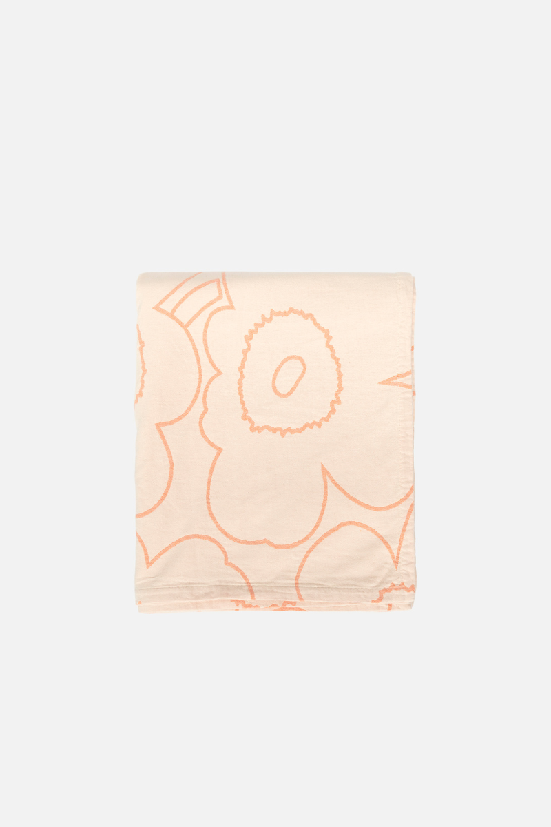 Marimekko Unikko bedspread 260x260cm - beige