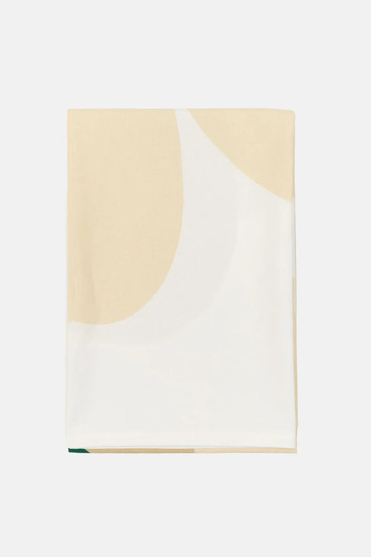 Marimekko Anniversary Unikko Tablecloth 135x250 cm - white / beige