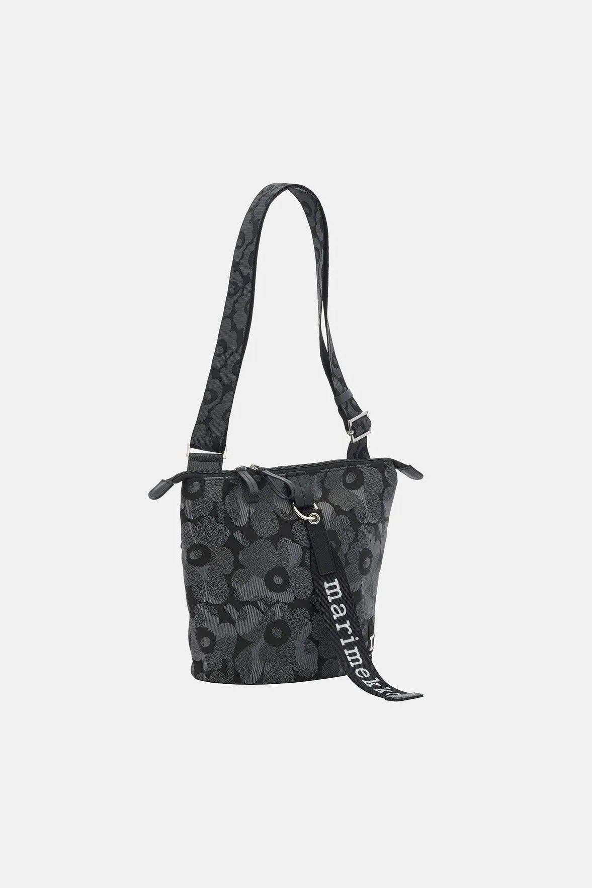 Marimekko Carry All Unikko laukku - harmaa / musta
