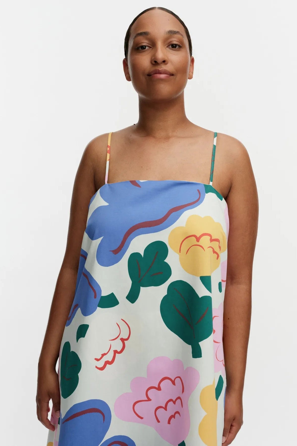 Marimekko Huvittaa Kukasta Kukkaan Mekko - värikäs