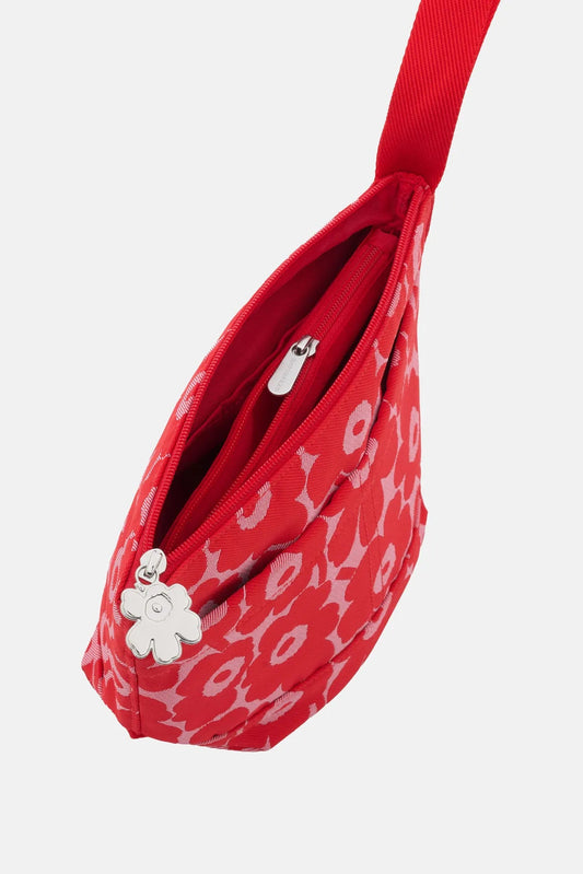 Marimekko Mini Unikko Toisto Kosmetiikkalaukku - punainen