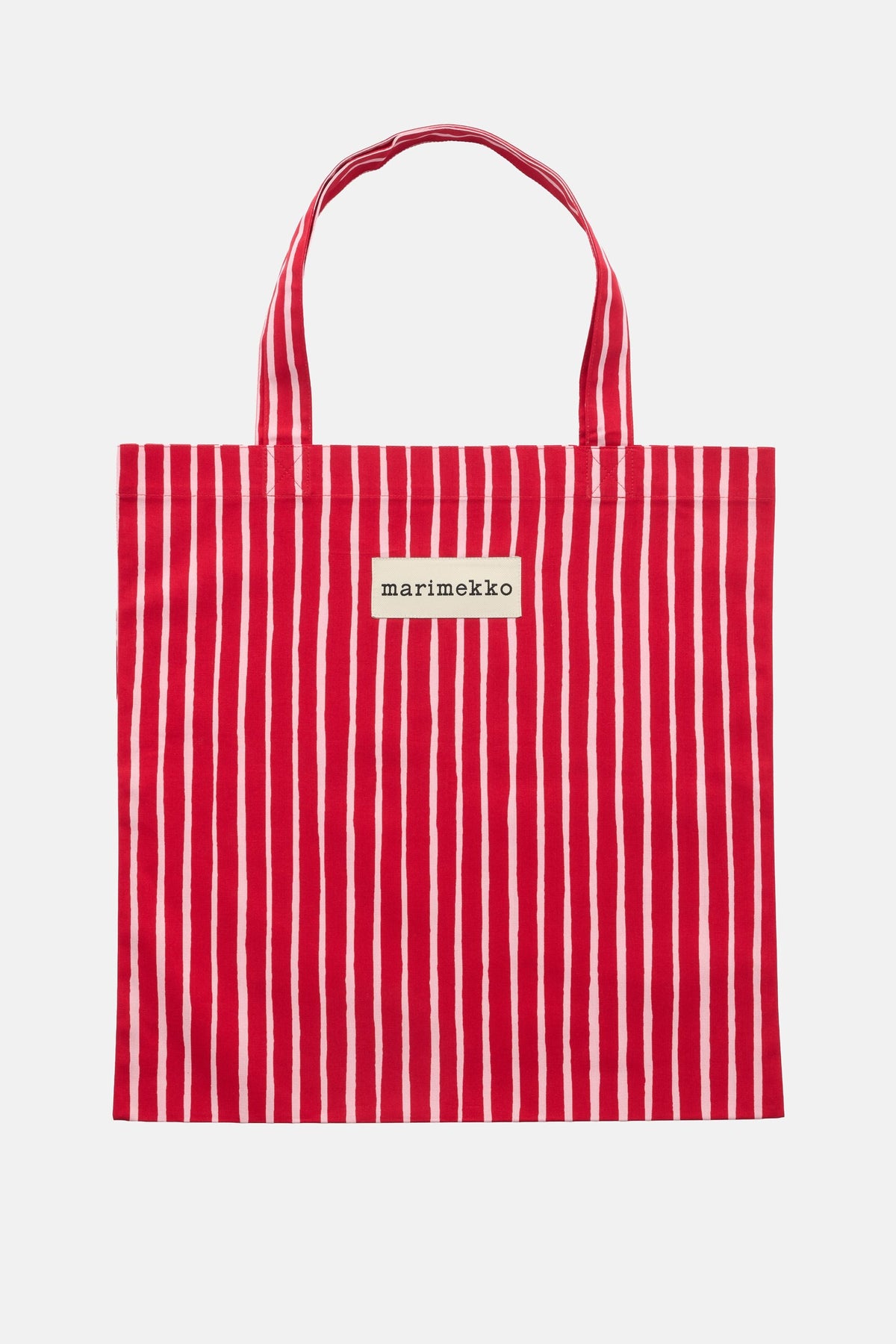 Marimekko Piccolo kassi 43 × 44 cm – vaaleanpunainen / karpalo