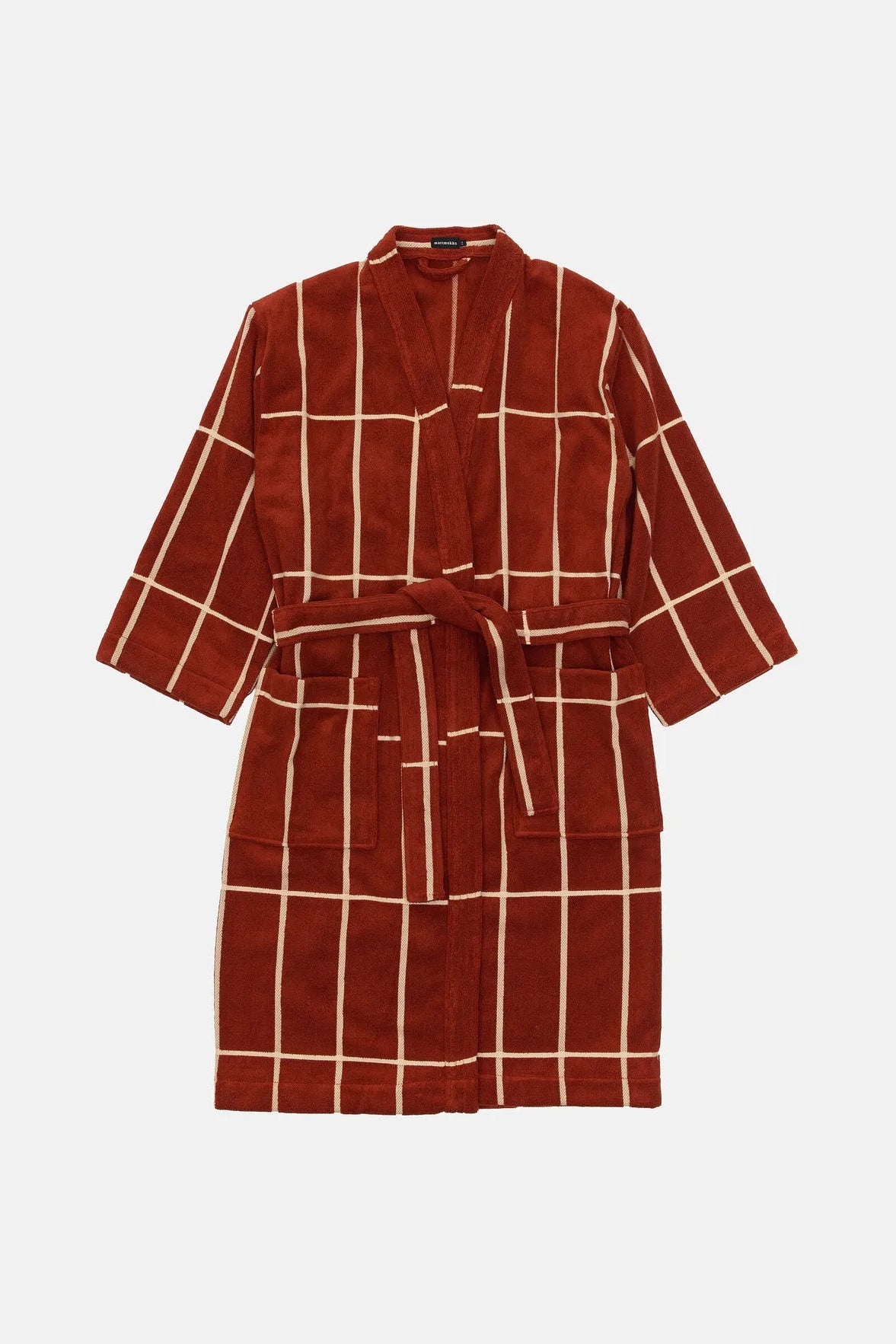 Marimekko Tiiliskivi Kylpytakki - tiili