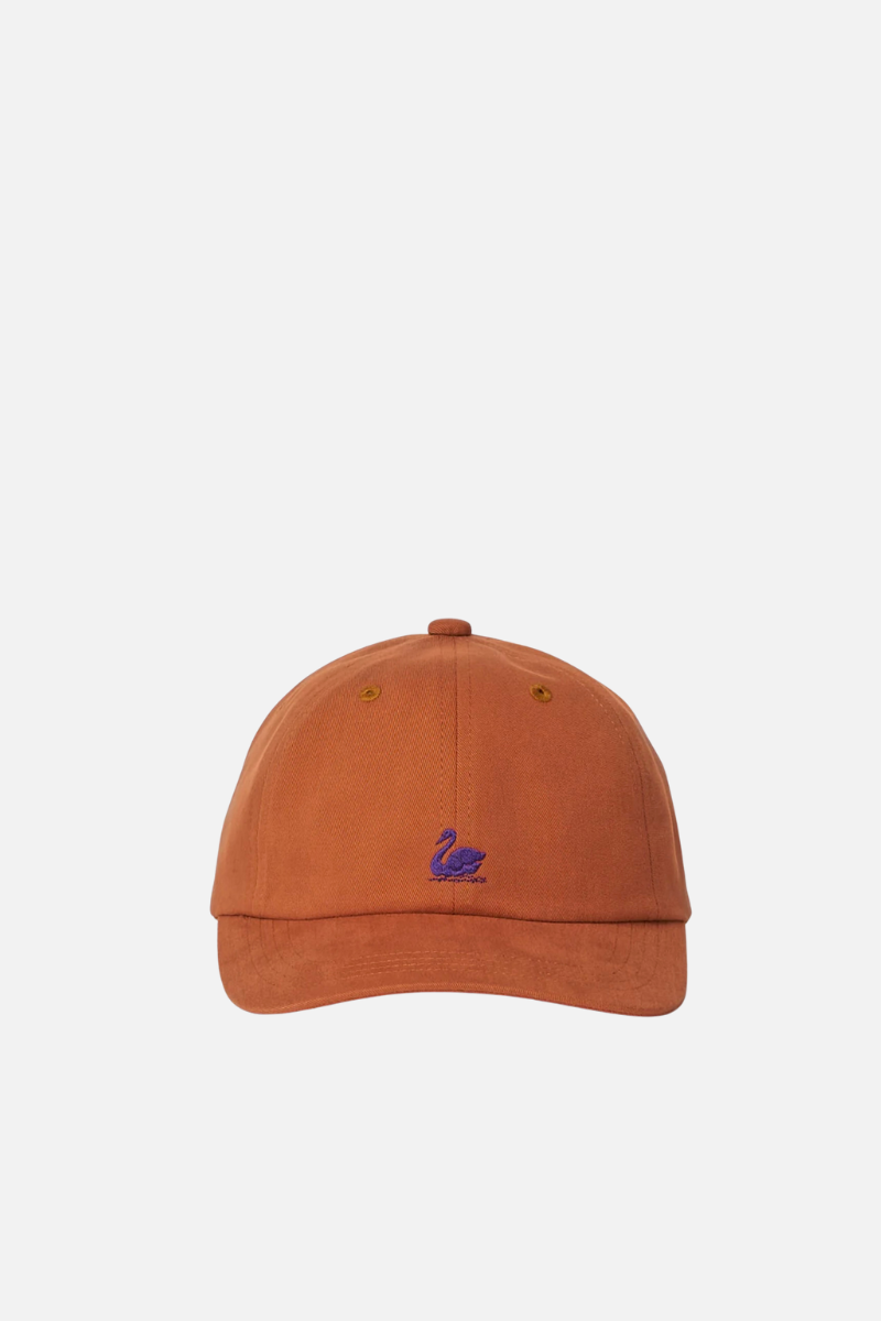 Merz b. Schwanen Swan logo cap - Pumpkin