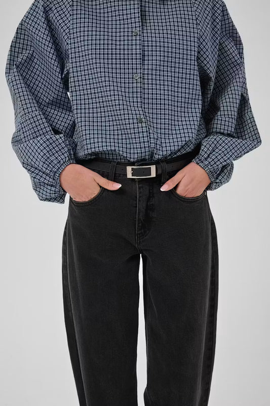 My Essential Wardrobe BalooMW 144 High Barrel - dark grey wash